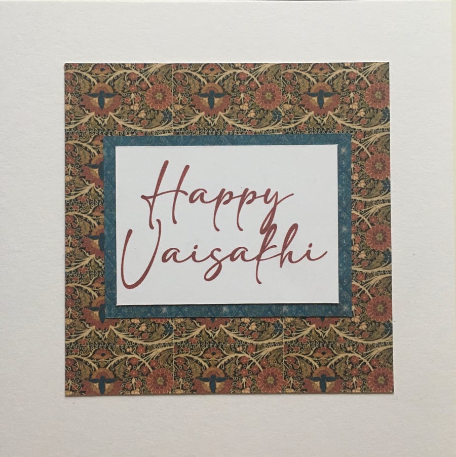 Happy Vaisakhi Card