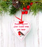 Robin Memory Handmade Hanging Heart Decorations  - Image 4