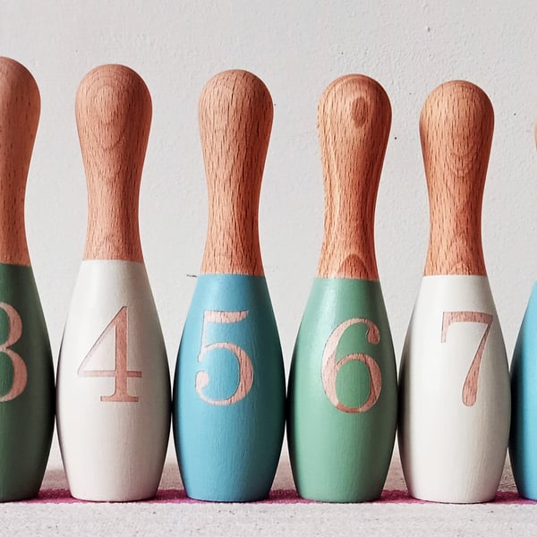 Baby Bowling Set Numbered 0-9