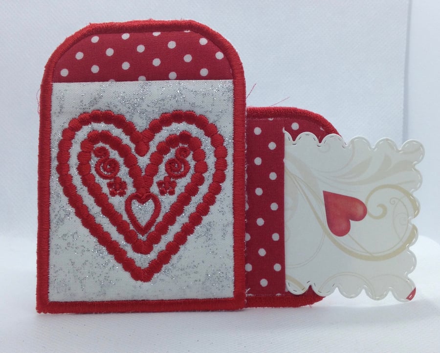 Heart Tag and Mini Card (Design 1) PB1