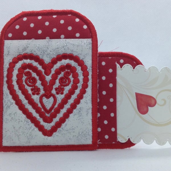Heart Tag and Mini Card (Design 1) PB1