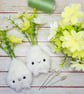 Mini Bouquet Mandrake White & Green - Image 5