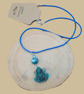 Blue Frog Necklace 