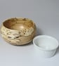 A decorative spalted beech bowl - Image 4