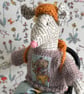 Handmade Little Cloth Mouse - Image 3