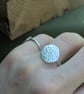 Hammered moon ring  - Image 5