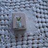 Miniature daisy painting 