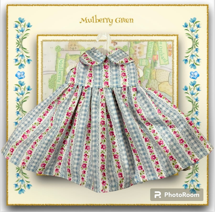 Striped Floral Dress