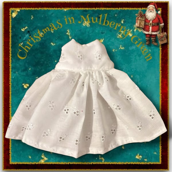 Special Offer - Ivory Broderie Anglais Dress