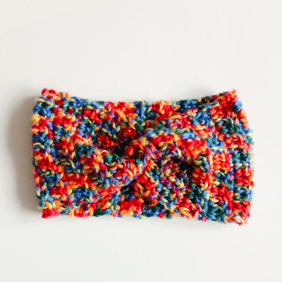 CROCHET PATTERN PDF Rainbow Ombre Headband