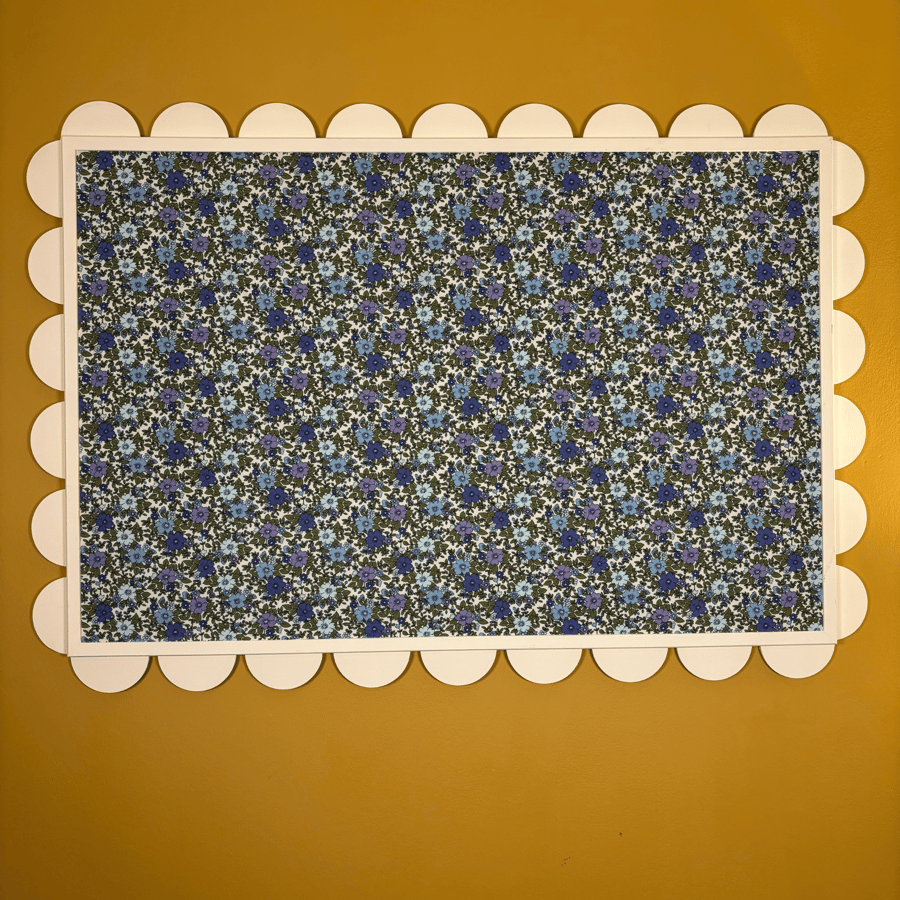 The Phill Large Handmade Luxury Fabric Covered Noticeboard