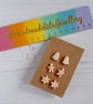 Christmas sugar cookie stud earrings set - Image 8