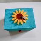 Jewel box, hand painted