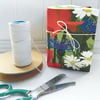 SALE - Poppy Field Gift Wrapping paper, Sale Pack of FIVE Sheets