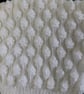 Hand Knitted Baby Cardigan, White Bobble Pattern, Gender-Neutral, 0-6 Months - Image 8