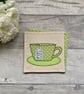 Coaster, tea cup coaster - Image 1