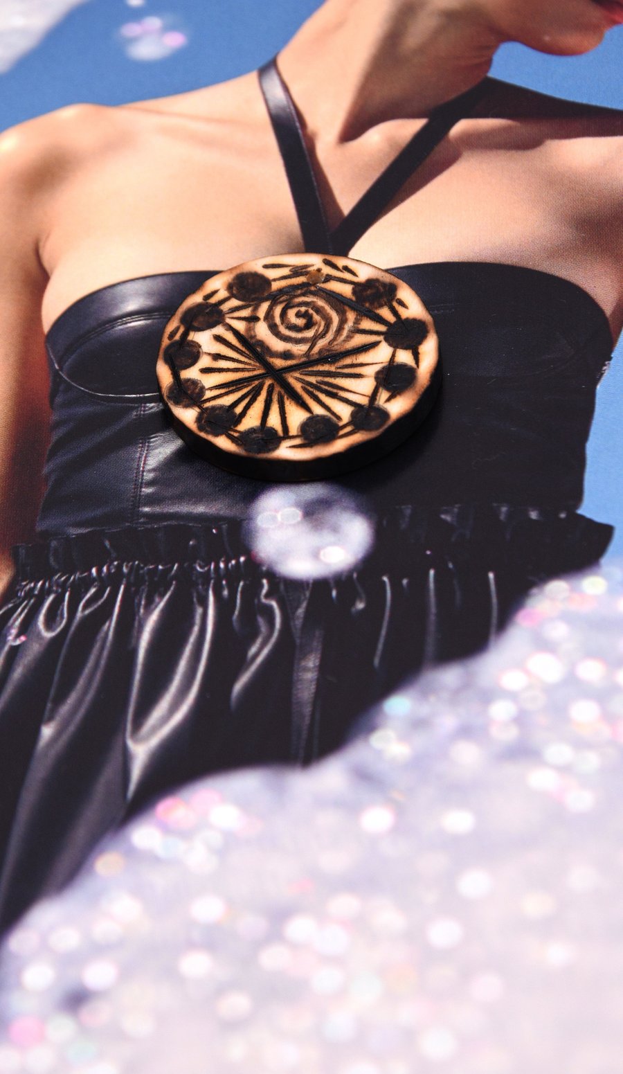 Sacred geometry pendants, wooden pendant