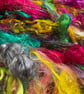 Colourful Recycled Sari Silk Threads - Image 6