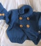 Hand knitted  jacket and Hat forboys - Image 3