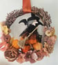 Autumnal Witch Door Wreath 