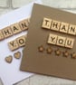 Handmade Card Thank You Card handmade thank you card - Image 1