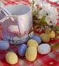 pink chicken Children's mug - Image 2