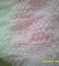 Pink and White random Round Neck 18 inch Cardigan - Image 3