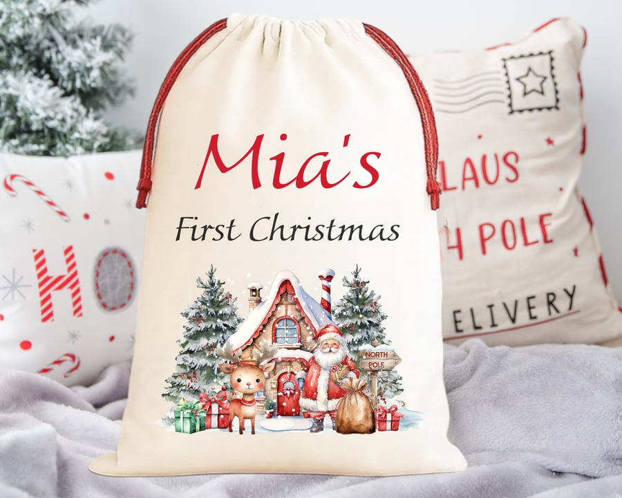 Personalised Santa sack