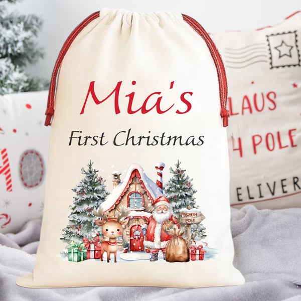 Personalised Santa sack