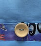 Cushion Cover - Music Themed Crazy Patchwork - Image 4