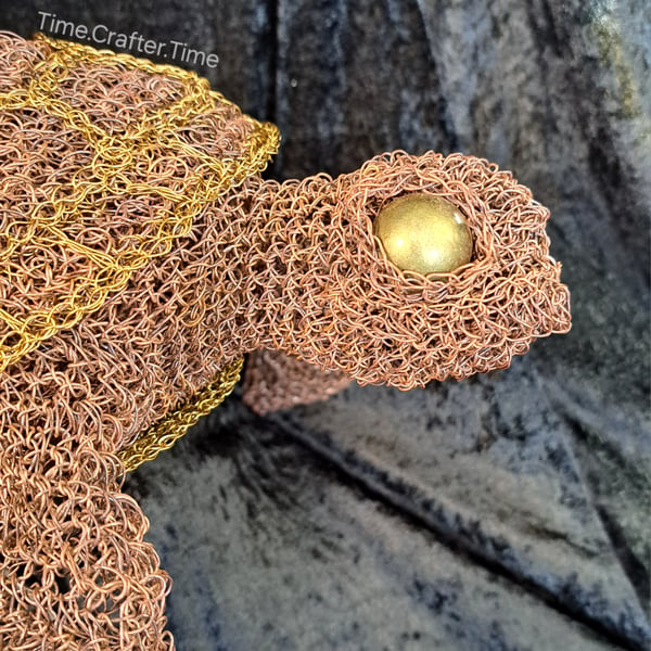 Wire Crochet Sea Turtle