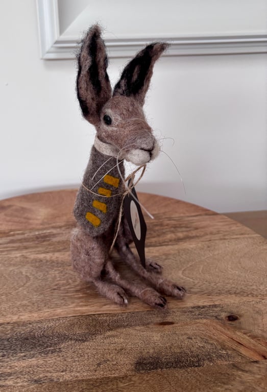 Needle felt Wool Hare