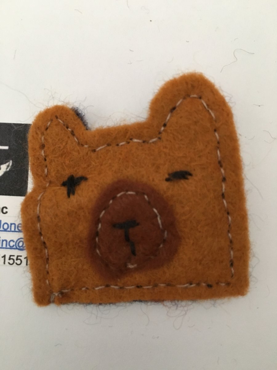 Felt badge