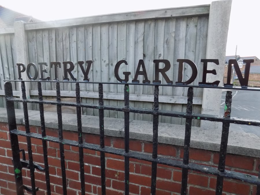 Custom Gate Top Name........................................Hand Made