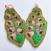 Foxglove flower garden summer home decorations. 