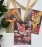 GIFT TAGS Vintage-style. ( set of 3 ) Flower Fairies . ' Summer mix 4' . 