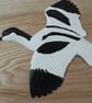 Avocet on ash panel - Image 3