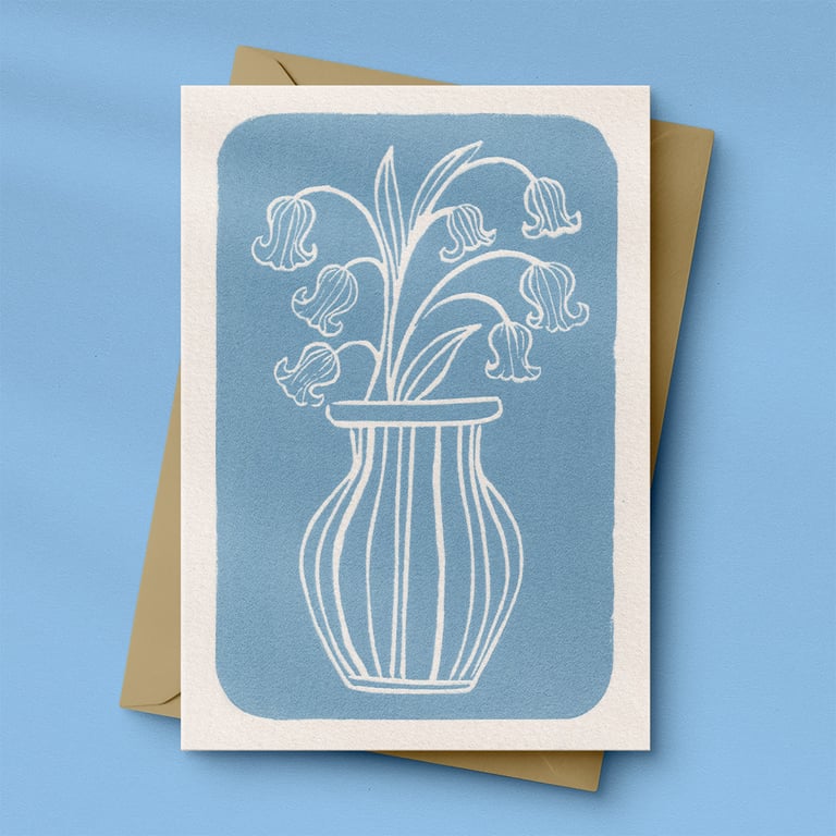 Bluebell Greetings Card