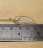 Unisex quartz angel wing necklace - Image 4