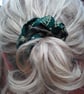 hair scrunchies, two Christmas scrunchies, hair ties, red & green scrunchies  - Image 3