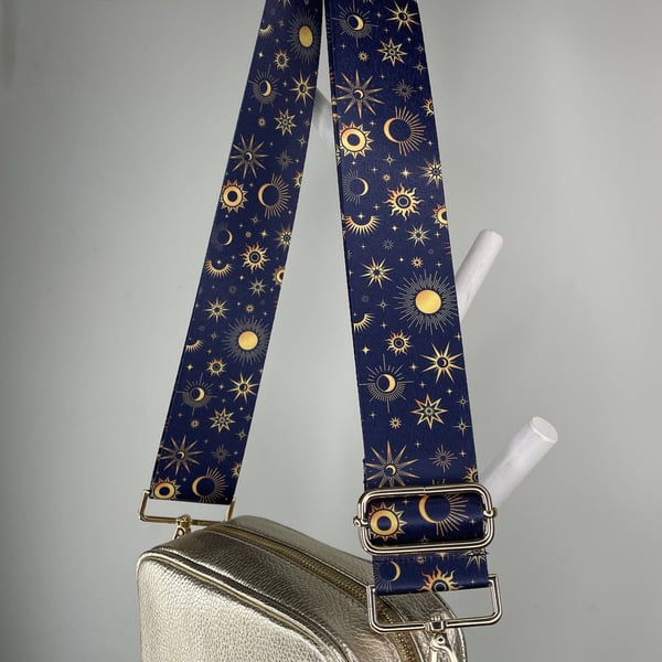 Celestial bag strap - Crossbody Replacement Bag Strap - Zodiac