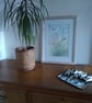 White Daisies with cow parsley in Norfolk watercolour painting - Image 4