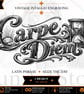 Carpe Diem Vintage Engraving Latin Quote Intaglio Illustration (Digital Download