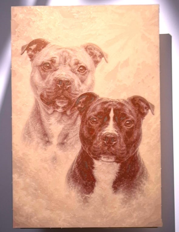 Custom 3D Printed Hueforge Photo Art – Personalised Filament Painting, Textured 