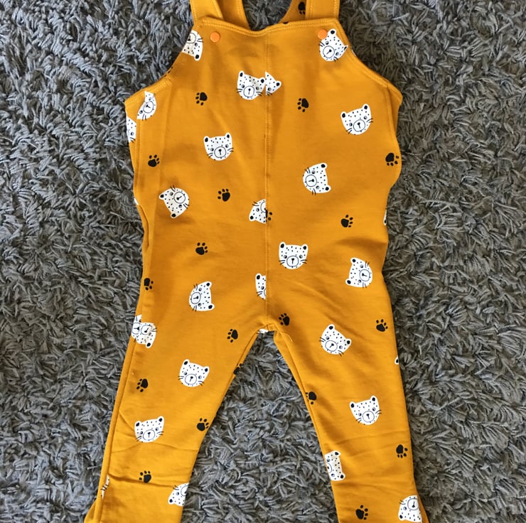 Outfitters Ridge Kids Tree Print Dungarees Multi Age 7Y main image 1