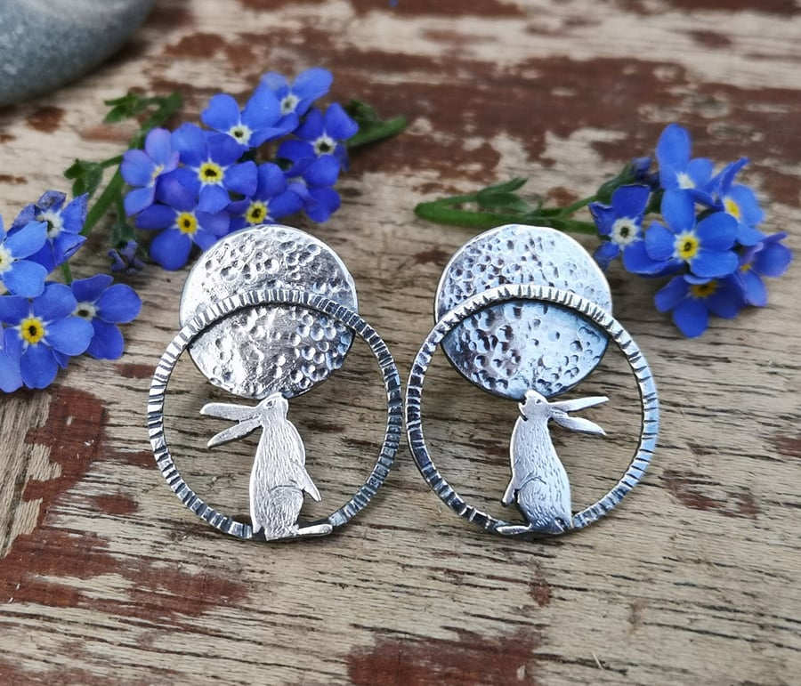 Lunar Hare Earrings