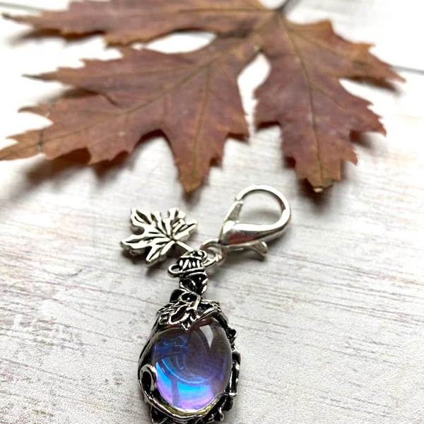 Stitch markers for crochet & knitting autumn jewel