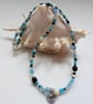 Butterfly Seed Bead Multicoloured Necklace  - Image 5