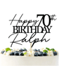 70th Cake Topper, Spa Cake, Pamper Cake Topper, Beauty Cake Topper, Pamper day