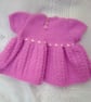 5 Piece Knitted Dress Set for a Baby Girl, Prem Sizes Available, Custom Make - Image 3